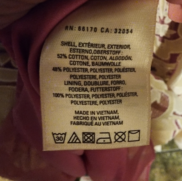 Moulinette Soeurs Raspberry lace cut out dress. - Picture 7 of 14